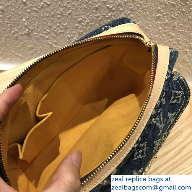 Louis Vuitton Monogram Denim Bumbag Waist Bag - Click Image to Close