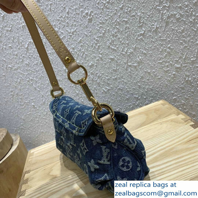 Louis Vuitton Monogram Denim Mini Pleaty Bag - Click Image to Close