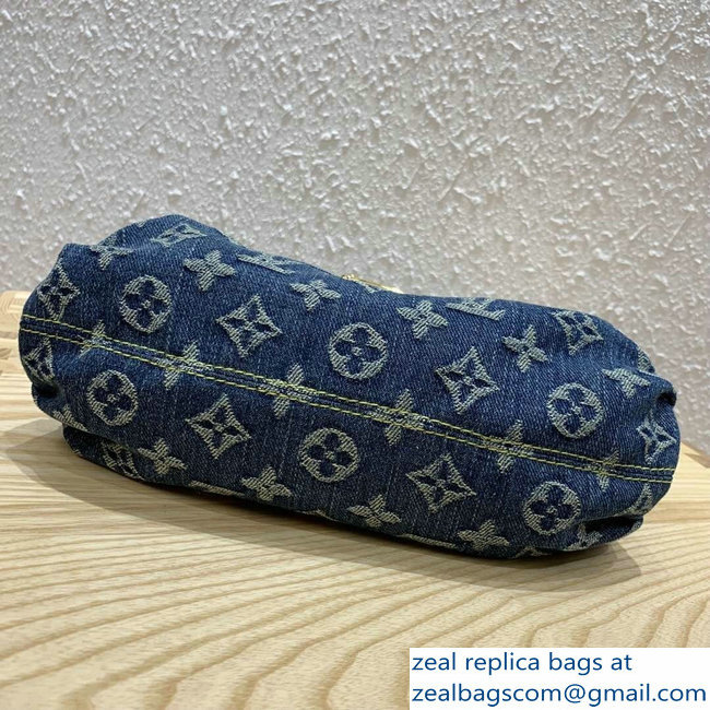 Louis Vuitton Monogram Denim Mini Pleaty Bag