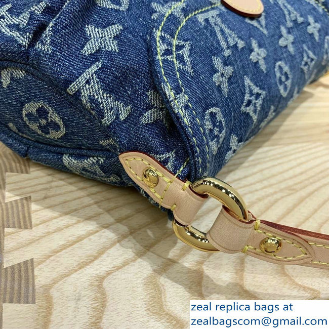 Louis Vuitton Monogram Denim Mini Pleaty Bag
