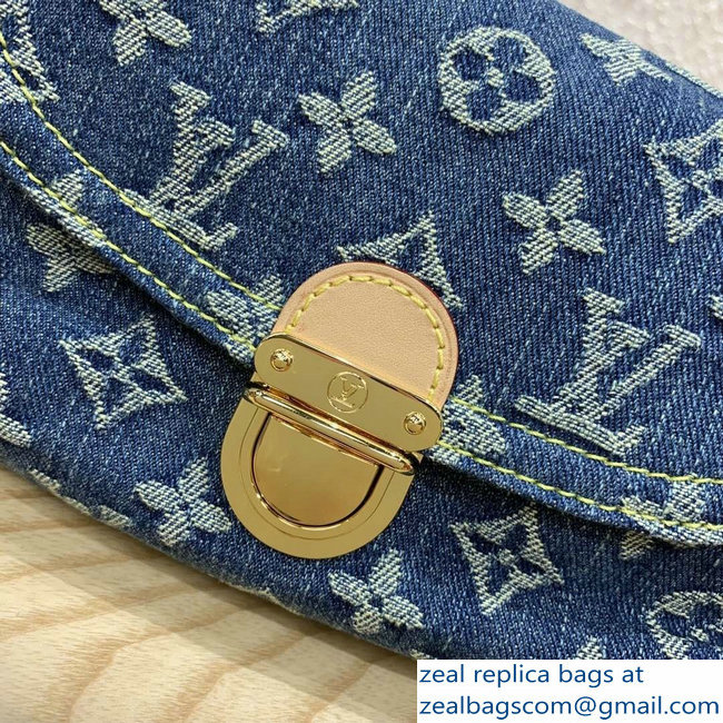 Louis Vuitton Monogram Denim Mini Pleaty Bag - Click Image to Close