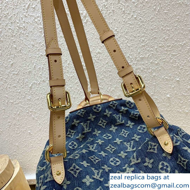 Louis Vuitton Monogram Denim Sac A Dos Backpack PM Bag - Click Image to Close