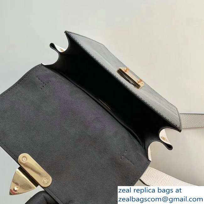 Louis Vuitton Monogram Vernis Patent Leather Spring Street Bag M90375 Black 2019 - Click Image to Close