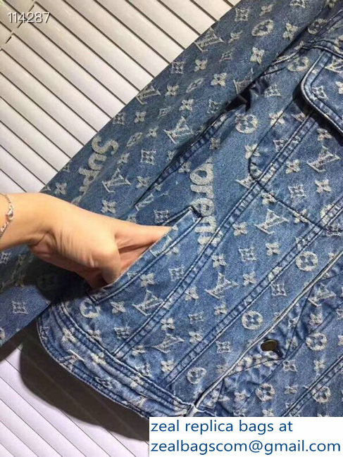 Louis Vuitton Monogram denim jacket