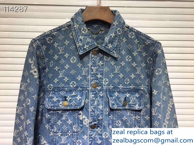 Louis Vuitton Monogram denim jacket - Click Image to Close