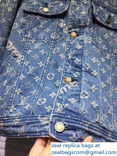 Louis Vuitton Monogram denim jacket - Click Image to Close