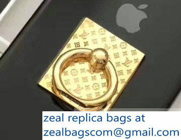 Louis Vuitton Nanogram Phone Ring Holder M64868 Gold