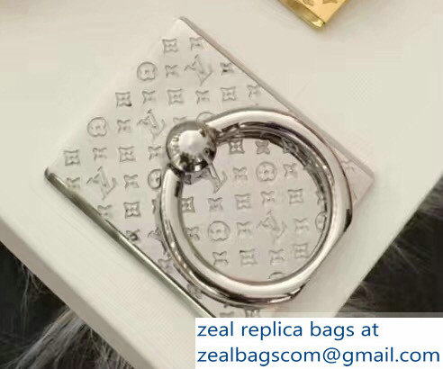Louis Vuitton Nanogram Phone Ring Holder M67285 Silver