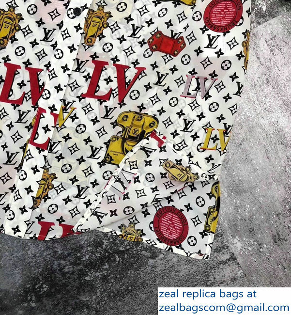 Louis Vuitton Print Silk Dress 2019