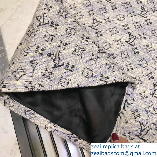 Louis Vuitton Sleeveless A-Line Dress With Buttons 1A4YZX 2019