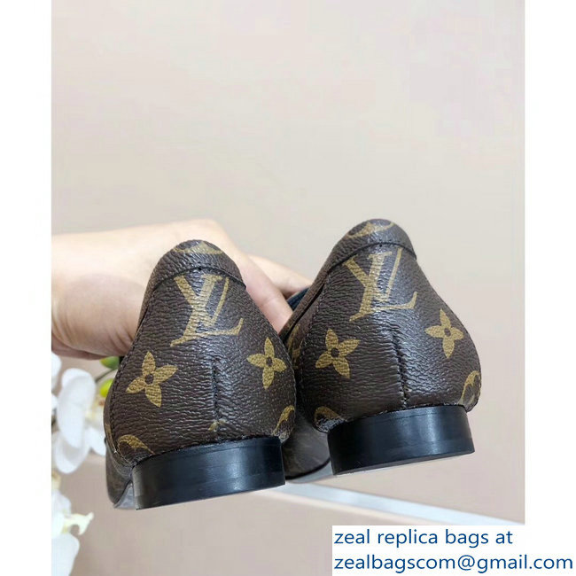 Louis Vuitton Upper Case Flat Loafer 1A4EW3 Monogram Canvas 2019 - Click Image to Close