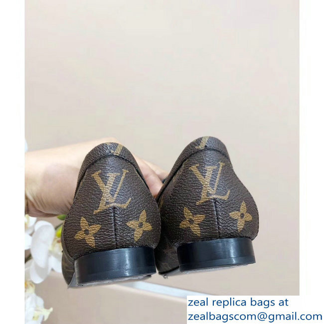 Louis Vuitton Upper Case Flat Loafer Chain 1A4XDD Monogram Canvas 2019 - Click Image to Close