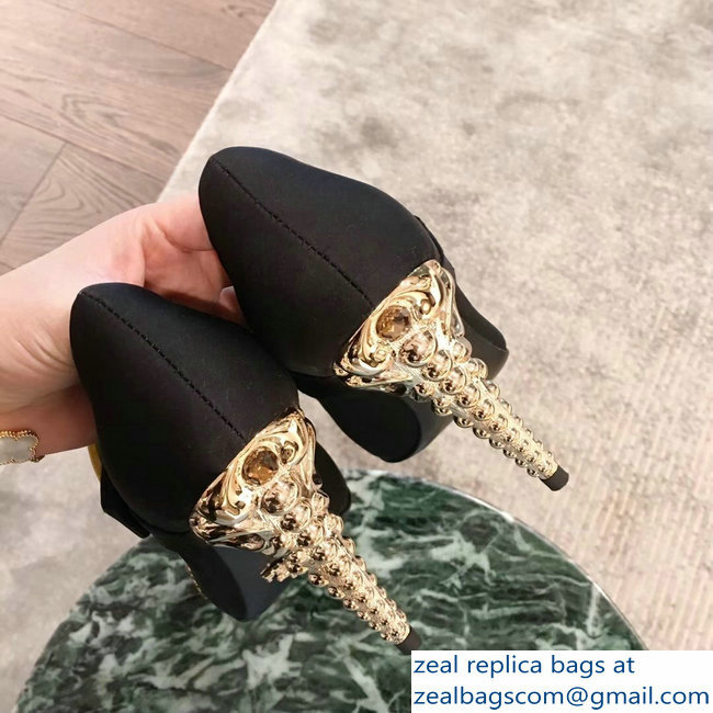 Prada Beaded Embellishment Mary Jane Pumps Black 2019