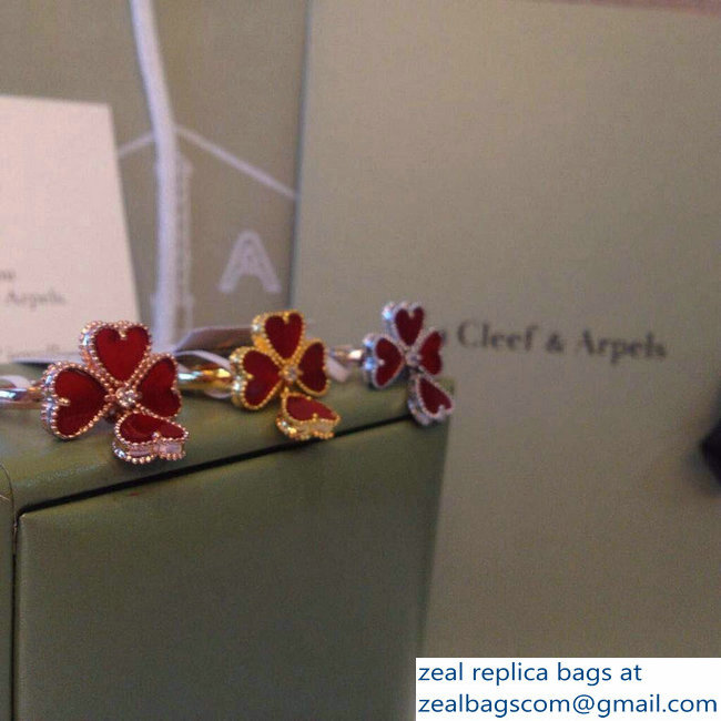 Van Cleef Arpels Effeuillage ring - Click Image to Close