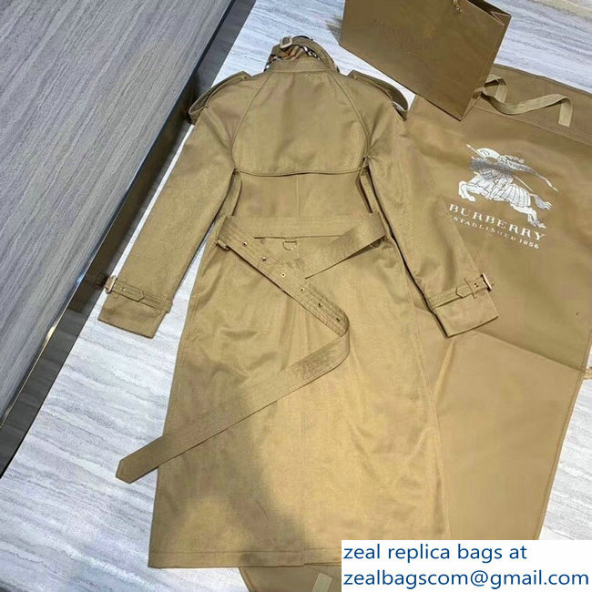 burberry wind-breaker apricot spring 2019