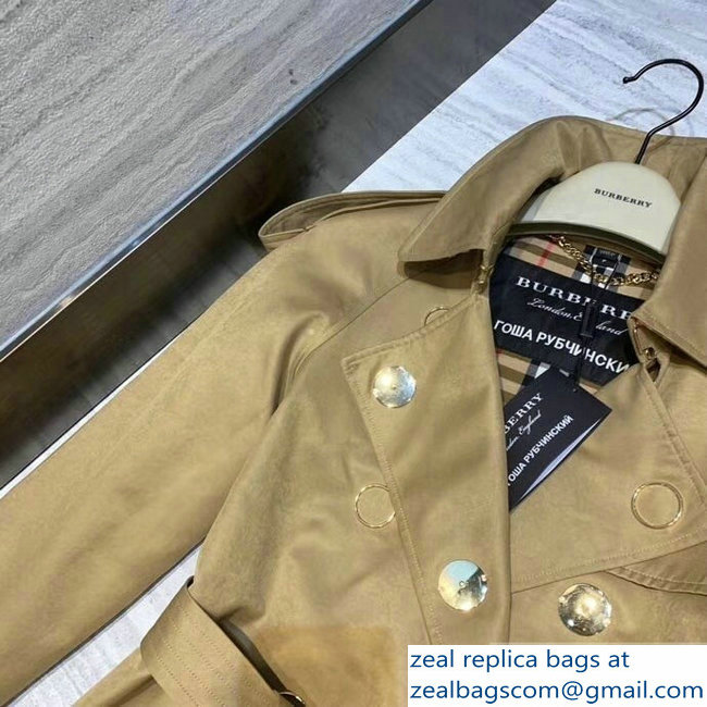 burberry wind-breaker apricot spring 2019