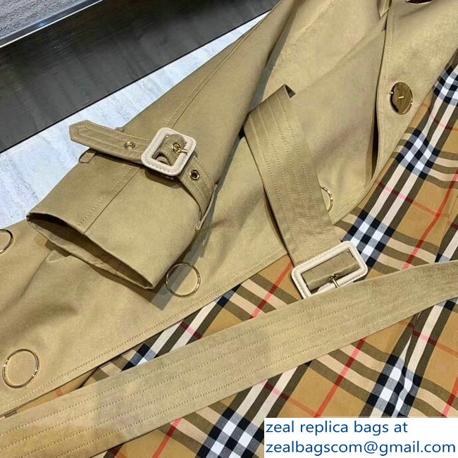 burberry wind-breaker apricot spring 2019