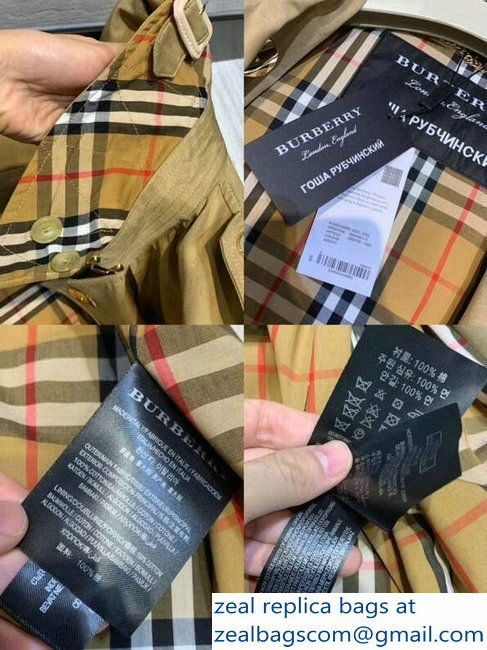 burberry wind-breaker apricot spring 2019