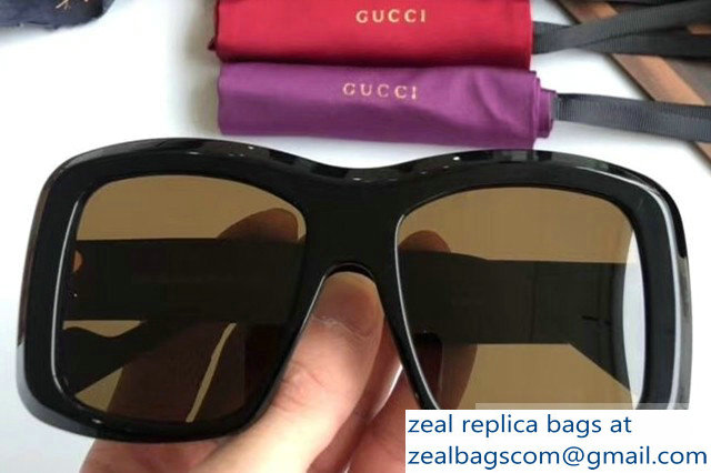 gucci Oversize square-frame sunglasses 558693 01