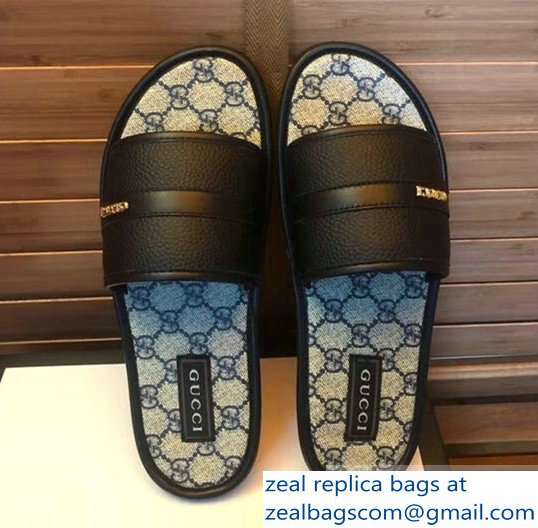 gucci gg web men's slides 01