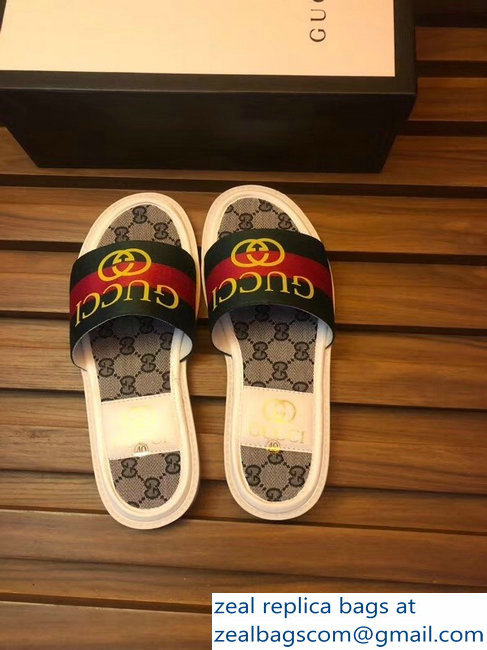 gucci gg web men's slides 02