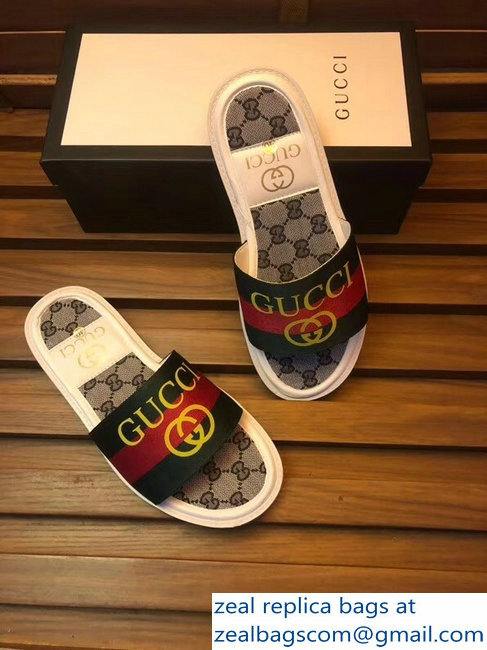 gucci gg web men's slides 02