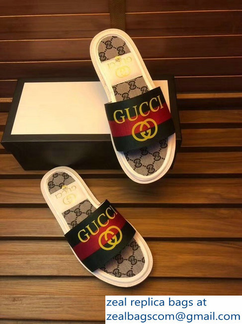 gucci gg web men's slides 02