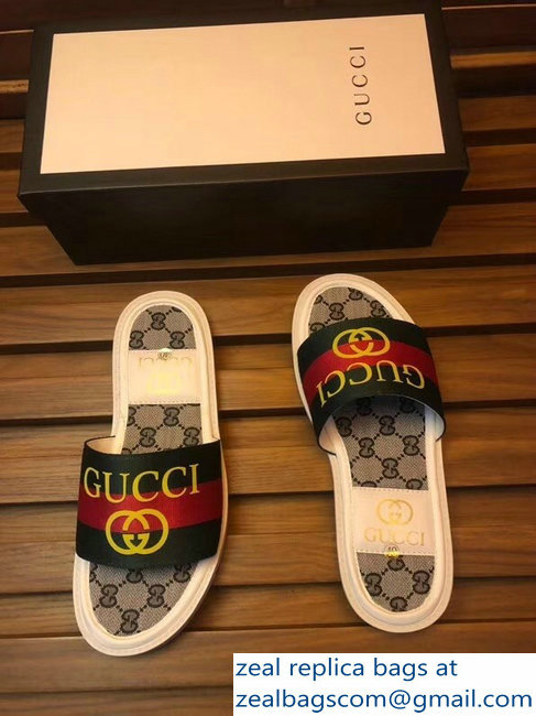 gucci gg web men's slides 02