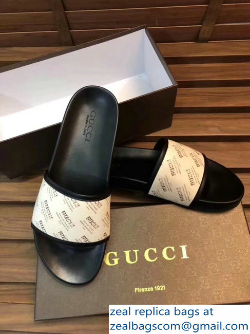 gucci white men's slides - Click Image to Close