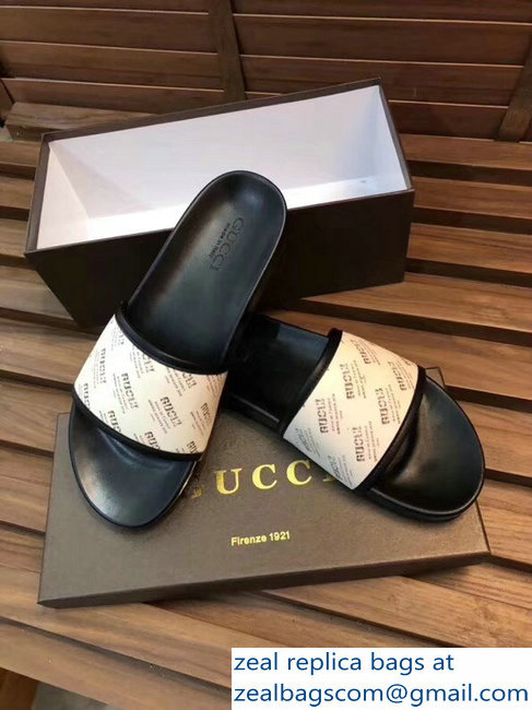 gucci white men's slides - Click Image to Close