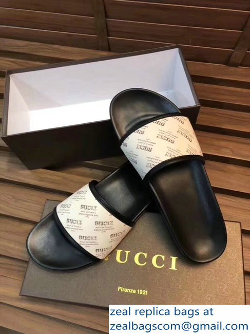 gucci white men's slides