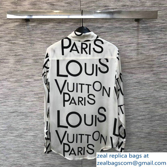 louis vuitton REGULAR FIT SHIRT white