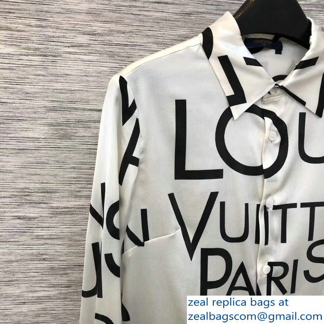 louis vuitton REGULAR FIT SHIRT white