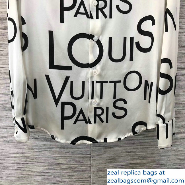 louis vuitton REGULAR FIT SHIRT white