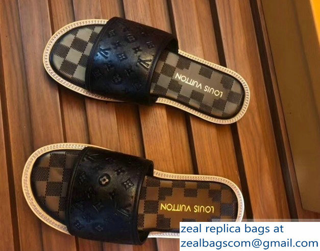 louis vuitton damier graphite men's slides 01 - Click Image to Close