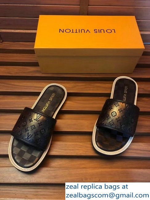 louis vuitton damier graphite men's slides 01 - Click Image to Close