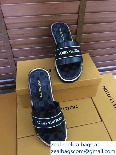 louis vuitton damier graphite men's slides 02 - Click Image to Close