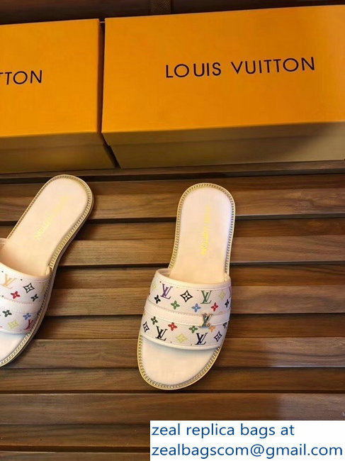 louis vuitton multicolor monogram men's slides - Click Image to Close