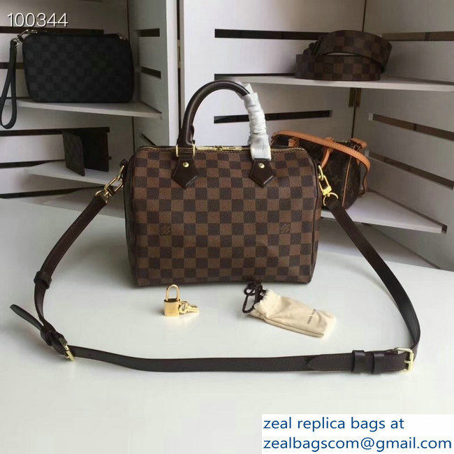 louis vuitton speedy 25 Damier ebene Canvas n41365