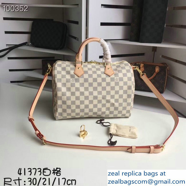 louis vuitton speedy 30 Damier Azur Canvas n41373