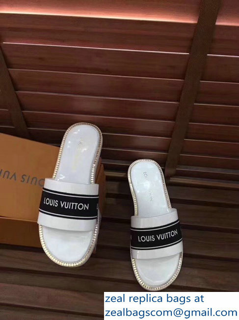 louis vuitton white men's slides