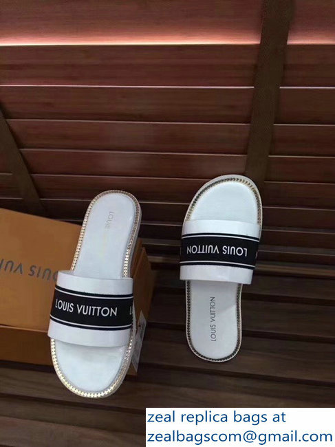 louis vuitton white men's slides