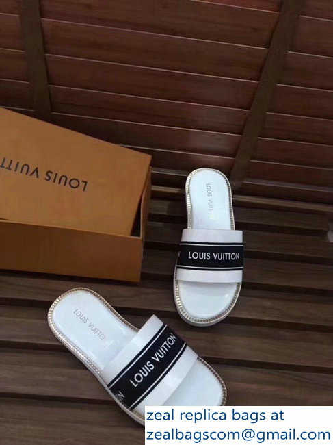 louis vuitton white men's slides