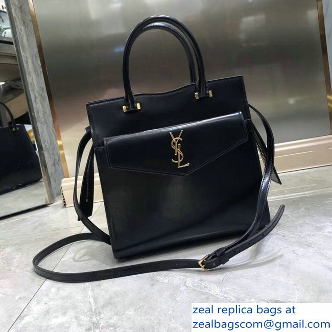 saint laurent up town small tote bag black