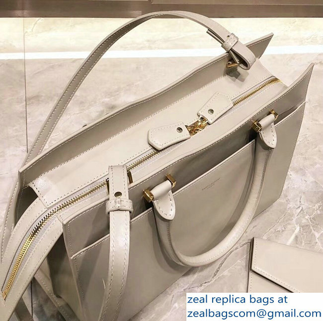 saint laurent up town small tote bag white - Click Image to Close