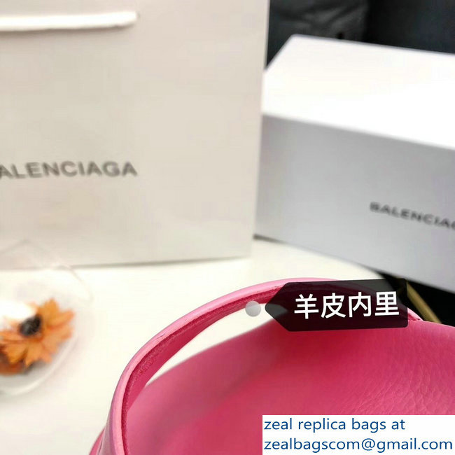 Balenciaga Slides Sandals Logo Pink