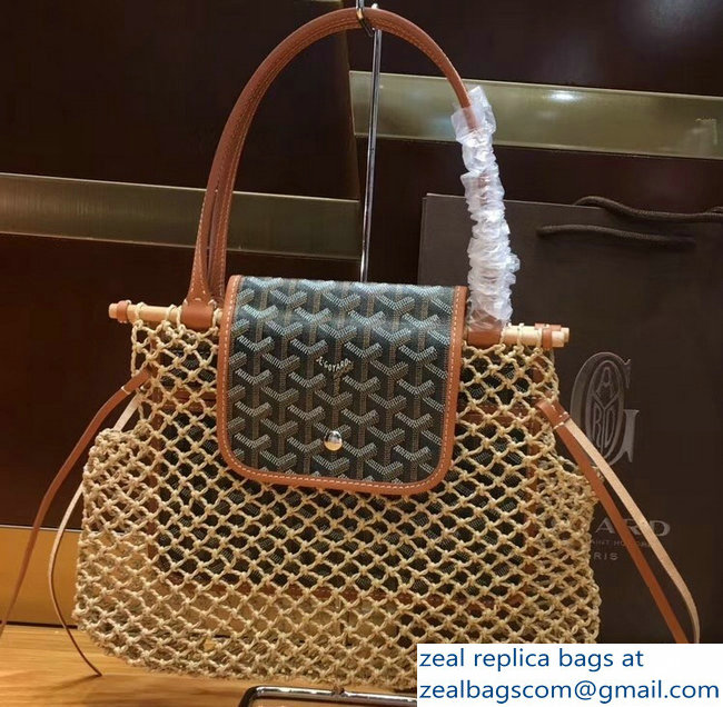 Goyard Aligre Tote Bag Brown 2019 - Click Image to Close