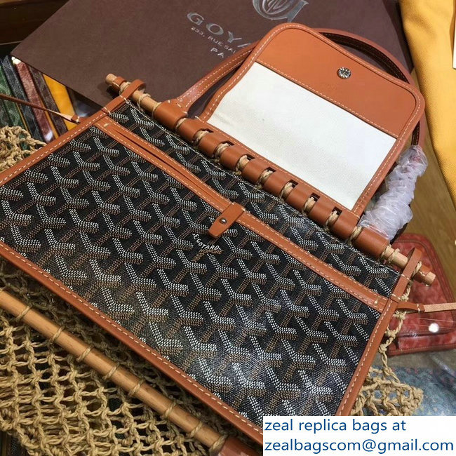 Goyard Aligre Tote Bag Brown 2019 - Click Image to Close