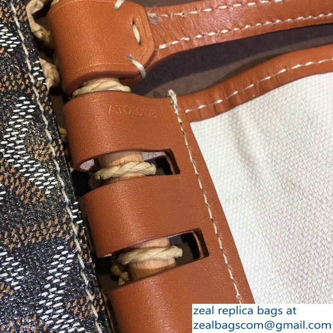 Goyard Aligre Tote Bag Brown 2019 - Click Image to Close