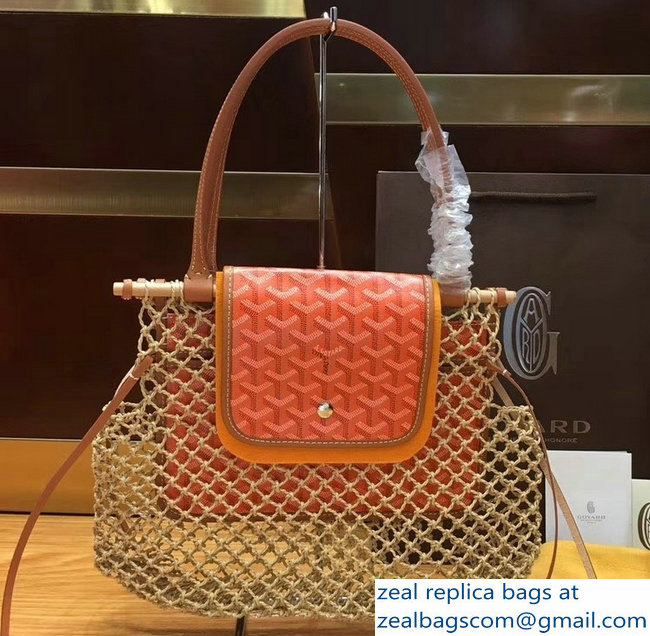 Goyard Aligre Tote Bag Orange 2019 - Click Image to Close